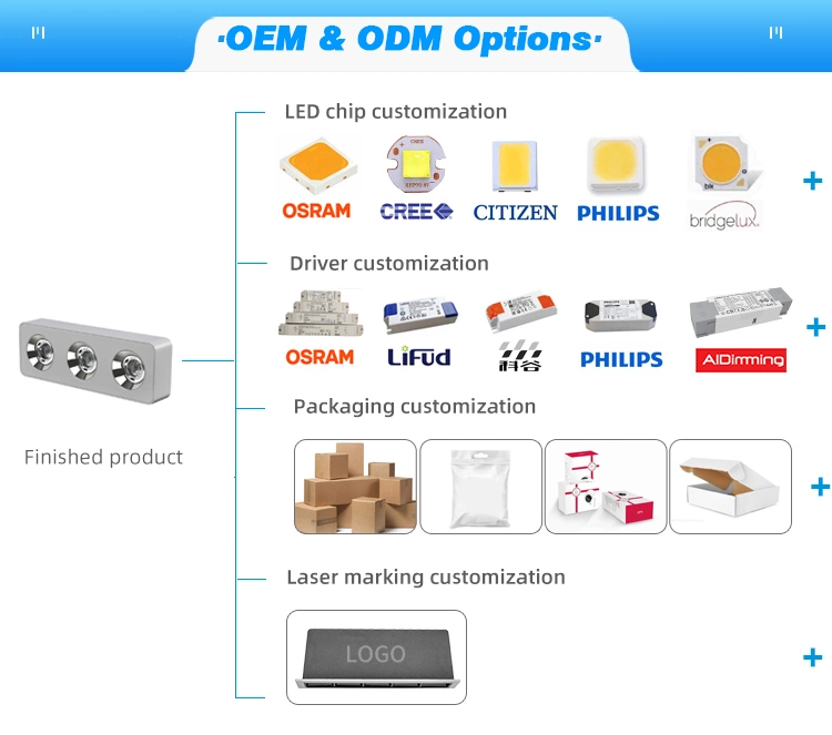 Factory Wholesale Surface Mounted Downlight 36W Spot Light Rectangle LED Lighting Fixture for Home Office