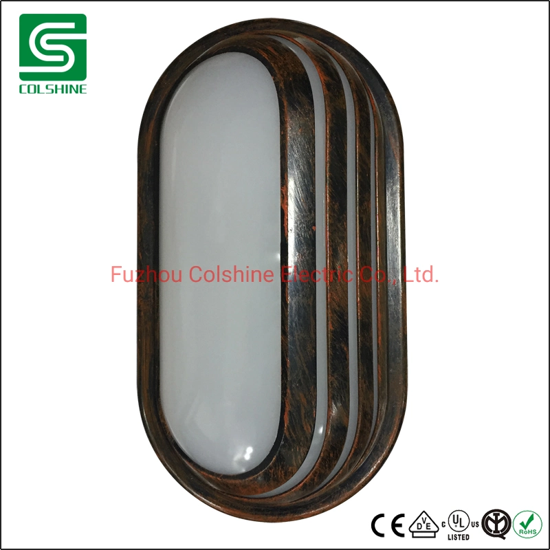 Outdoor Wall Mounted Lighting Oval LED Bulkhead Light