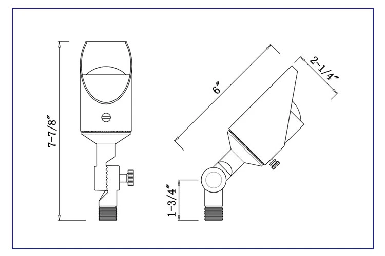 Low Voltage LED Spot Light Fixture for Landscape Lighting